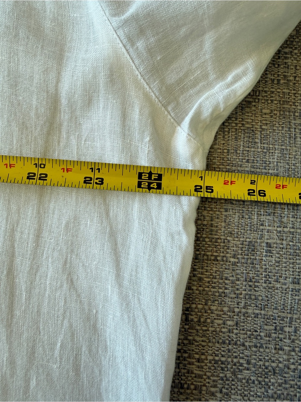 J. Jill Love Linen 100% Women’s XL White Button-Up Shirt Airy Cool Classic - Picture 7 of 11